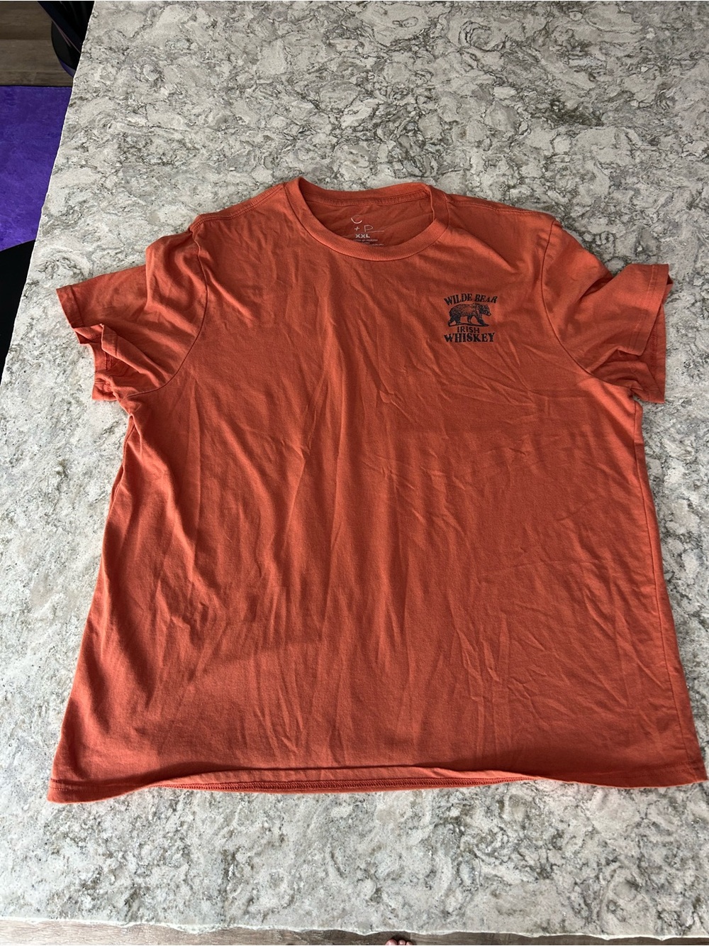 Orange Men's Crewneck T-Shirt XXL